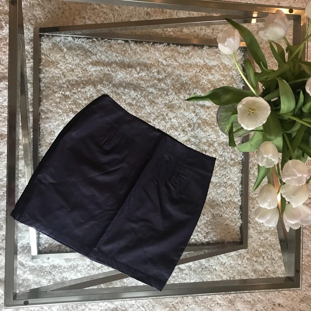 Faux Leather Skirt
